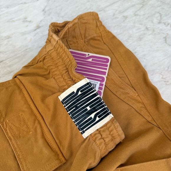 MOTHER SNACKS! The Munchie Nerdy Cargo Pants in wood thrush color size 26 NWT - Picture 4 of 12